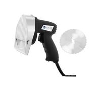 Royal Catering Couteau À Kebab Électrique Matériel Professionnel RCKK-80.2 (80 W, Lame 3 000 tr/min, Épaisseur Coupe 0-8 mm, Rendement 60 kg/h, Filaire 3 m)
