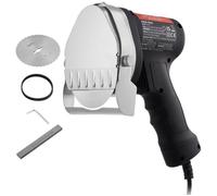 Couteau À Kebab Électrique 80 W-Vevor-Avec 2 Lames De 100 Mm, Épaisseur Réglable 0-8 Mm, Pour Restaurants, Snack-Bars