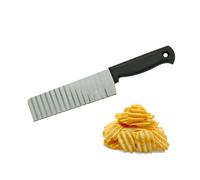 Couteau à lame ondulée pour frites, légumes et fruits Nirosta