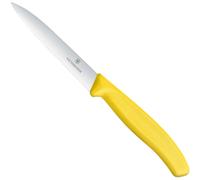 Couteau à légumes dentelé, longueur 100/212 mm - jaune