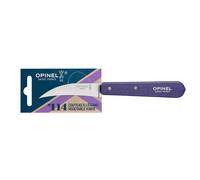 Couteau à légumes N°114 lame inox 7 cm violet Opinel