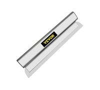 VEVOR Lame d'Écumage Lame à Lisser 60 cm Lame de Spatule pour Cloisons Sèches, Spatule de Lissage Peinture Finition Plâtrage Couteau Enduit Acier Inoxydable Outil pour Appliquer Lisser Plâtre de Gypse