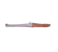 Couteau à pain Croco manche bois d'olivier 32,6 cm Roger Orfèvre
