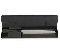 Couteau À Pain Suncraft Senzo BLACK - Lame De 22Cm - 67 Couches - Japon