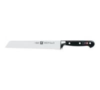 Zwilling Couteau à pain Professional S – Lame 20 cm, dentelée, acier inoxydable, manche noir