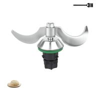 Couteau à Pâte Compatible avec Vorwerk Thermomix TM5/TM6/TM7, Acier Inoxydable et Couteau à Pâte, Pas de Résidus de Pâte, Nettoyage Rapide, pour Thermomix TM6 TM5 TM7 Accessoire de Rechange