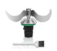 Couteau à Pâte pour Thermomix TM7, TM6 & TM5 en Acier Inoxydable par MMOBIEL - Couteau Mélangeur de Remplacement Idéal pour Pâte à Pain, Pizza & Plus - Sans Résidus de Pâte - Pour Thermomix