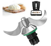 Couteau à Pâte pour TM7/TM6/TM5, Couteaux Lames Mélangeur de Pâte pour TM7, TM6, TM5, adaptées au Pétrissage du Pain, Nettoyage facile, Lames Pétrin en acier inoxydable