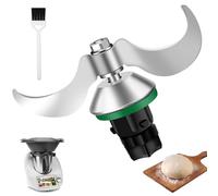 Couteau à Pâte pour Vorwerk Thermomix TM5, TM6, TM7, Couteaux Lames Mélangeur de Pâte Acier Inoxydable, Sans Résidus de Pâte Compatible avec Thermomix TM6 TM5