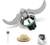 Couteau à pâte Vorwerk TM7 TM6 TM5, Couteau à Mélanger en Acier Inoxydable, Couteau à Pâte de Rechange, Aucun Résidu de Pâte, Facile à Nettoyer, Compatible Avec Vorwerk TM5, TM6, TM7