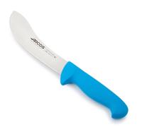 Arcos Couteau à peaux Prof 295423 – Acier Nitrum, manche polypropylène bleu, lame 19 cm