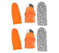 Couteau à Pouce LéGer Pour Cueillir Des LéGumes, Outil Avec ProtèGe-Doigts En Caoutchouc Et Nylon