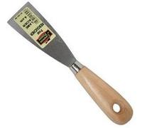 Couteau à reboucher SAVY T4 lame inox flexible manche bois 20,2 cm Brun clair