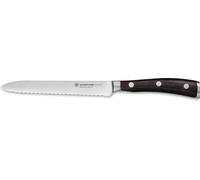 Couteau à saucisson de Wüsthof Ikon 14 cm | à lame crantée