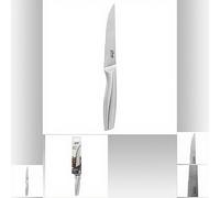 - Couteau à Steak Forgé Inox 24cm Argent