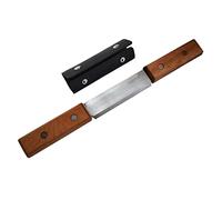 Couteau à tirer 12 cm Outil de sculpture sur bois et meulage Couteau de traction Outil de sculpture sur bois Acier au carbone