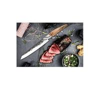 Couteau a viande - FORGED - KATAI - Acier VG10 - Manche en bois de racine - L 20,5 cm