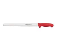 Arcos Couteau à jambon Série 2900 – 35 cm flexible, lame acier inoxydable Nitrum, manche rouge