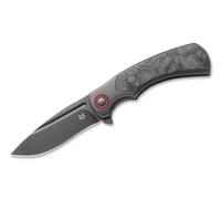 Couteau Anniversaire FOX knives 1977-2017 Marbre Carbone Titane Noir FX-F2017 R