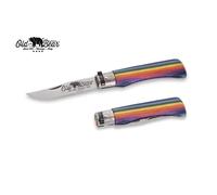 Couteau Antonini OldBear 9307 arc-en-ciel L
