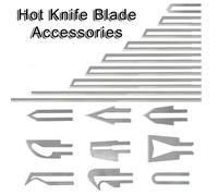 Couteau chauffant électrique, lame de coupe de mousse, rainure de polystyrène, lame pliable, couteau chaud électrique, lame de rechange en alliage de Nickel et de chrome B07 blade 1PC