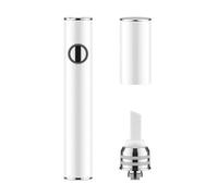Couteau chauffant en céramique, lame chauffante 510, outil à dab électrique, accessoire portable pour la découpe de cire, rechargeable pour l'extraction et la distribution de cire (Blanc)