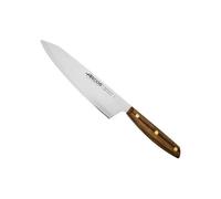 Arcos Couteau de Chef Série Nordika 210 mm – Acier inoxydable – Manche bois d'Ovengkol FSC Marron