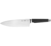 De Buyer - Couteau de Chef français FK2 en acier inoxydable - Longueur 21 cm -, Noir