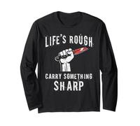 Couteau Collector Carry Something Knives Collecting Lover Manche Longue