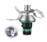 Couteau Compatible Thermomix TM5 TM6, Lame de Mixage en Acier Inoxydable, Pièce de Rechange pour Robot Vorwerk, Accessoire pour Hacher Mélanger Pétrir, Remplace Couteau d’Origine du Bol de Cuisson