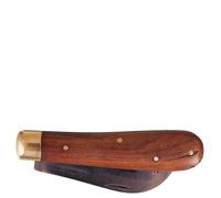 Couteau coupe-crinière d'équitation avec manche en bois Premiere Marron TU