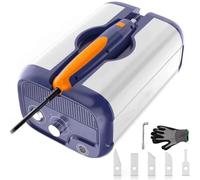 Couteau coupe ultrasonique portatif 40KHz, réglage 5 vitesses, 5 lames