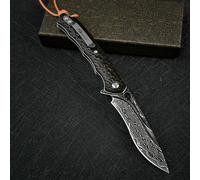 Couteau damas tactique