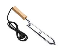 Couteau d'apiculture électrique, couteau à désoperculer dentelé en acier inoxydable, équipement d'apiculteur, outil de ruche, grattoir à cire de miel pour la récolte, l'extraction(EU)