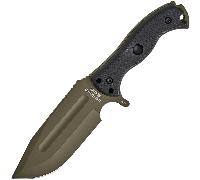Couteau de Brousse Large Halfbreed Blades - Lame Fixe LBK-01 Gen-2 ODG K340