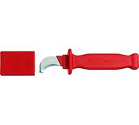 Cuchillo pelacables VDE, hoja curva