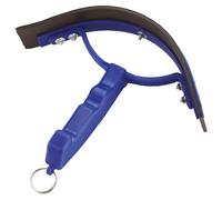 Couteau de chaleur courbé pour cheval Covalliero Bleu TU