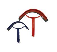 Couteau de chaleur pour cheval cintré Hippotonic Rouge TU