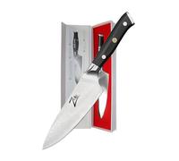 couteau de chef 15,2 cm Zelite Infinity - Alpha-royal Series - Meilleure Qualité japonaise Aus10 Super Acier 67 Couche de Damas - Affûté comme un rasoir, Plus léger que le couteau de 20,3 cm