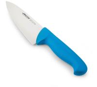 Couteau De Chef Arcos Couleur - Prof 292023 En Acier Inoxydable Nitrum Et Mango Polypropylène Bleu Ergonomique Avec Lame De 15 Cm, Vitrine.