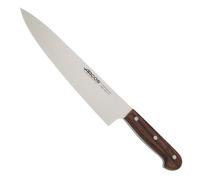Arcos Couteau de Chef Professionnel - Lame Acier Inoxydable NITRUM 25 cm - Manche Bois Palissandre - Coupe Précise et Durable - Série Atlantico