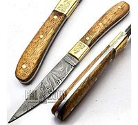 Couteau de chef de cuisine à lame en acier damassé fait main personnalisé avec gaine en cuir lame fixe couteau universel sur mesure tranchant de qualité supérieure acheter en toute confiance 9725