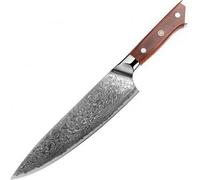 Couteau de chef DMS-702 en matériau VG-10 335 mm couteau de cuisine professionnel de chef avec lame VG-10 et poignée ergonomique