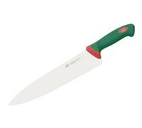 Sanelli Ligne Premana Professional,Couteau Chef Cm.20,Acier Inoxydable,Vert et Rouge,