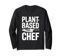 Couteau de Chef végétarien à Base de Plantes pour Cuisiner végétalien Manche Longue