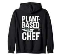 Couteau de Chef végétarien à Base de Plantes pour Cuisiner végétalien Sweat à Capuche