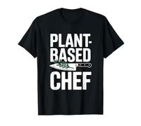 Couteau de Chef végétarien à Base de Plantes pour Cuisiner végétalien T-Shirt