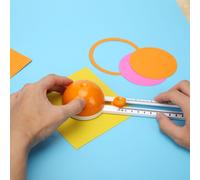 Couteau De Coupe Circulaire Rond, Scrapbooking, Coupe De Papier, Accessoires D'outils De Bricolage, Carte De Coupe Légère Et Portable