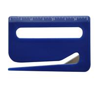 Couteau de coupe de courrier - Slitter en papier de précision avec longer intégrée et échelle de mesure, coupe en papier d'emballage léger | Pape papillon du bureau de l'école, emballage de cadeaux, p