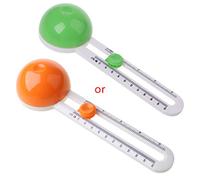 Couteau de coupe rond simple en plastique, modèle Compass Circular Cutter pour Pape Art X Acto